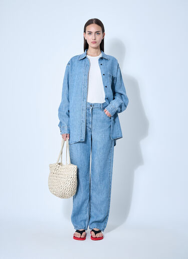 The Row Nesson Shirt Blue row0260003