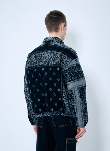 NÒMARYTHM TEXTILE Blanket 抓绒夹克 灰色 nma0158005