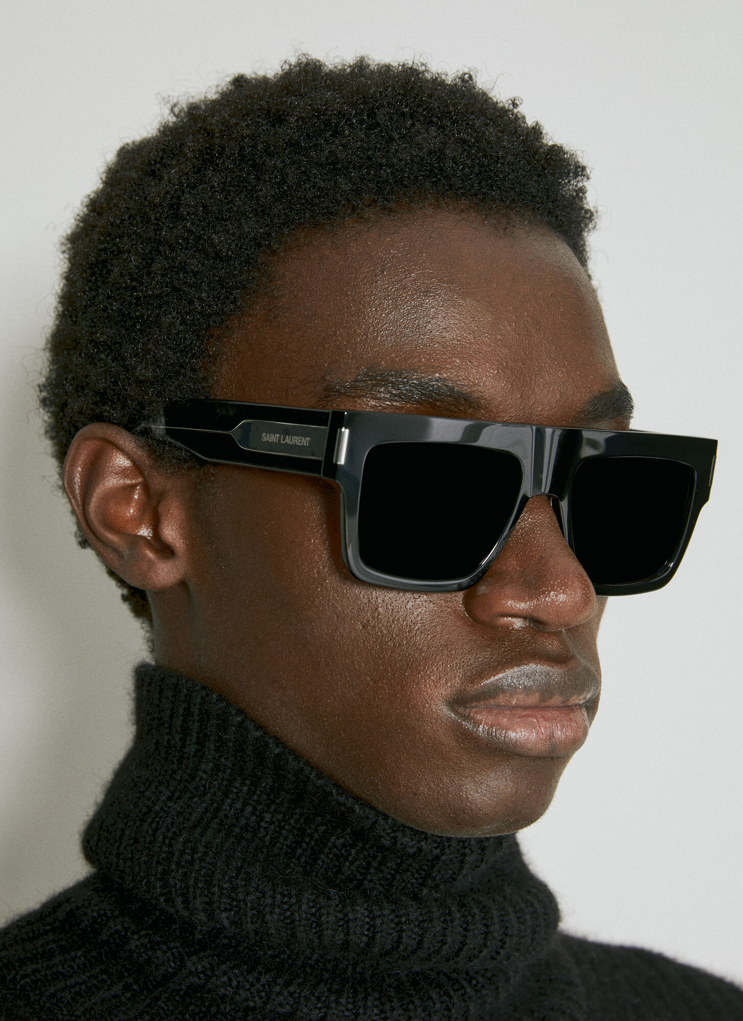 Saint Laurent Sl 628 001 Sunglasses In Black