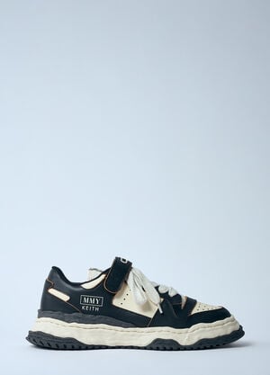 Maison Mihara Yasuhiro キースロートップスニーカー  ブラック mmy0158013