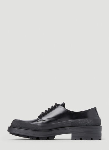 Alexander McQueen Tread 乐福鞋 黑色 amq0151043