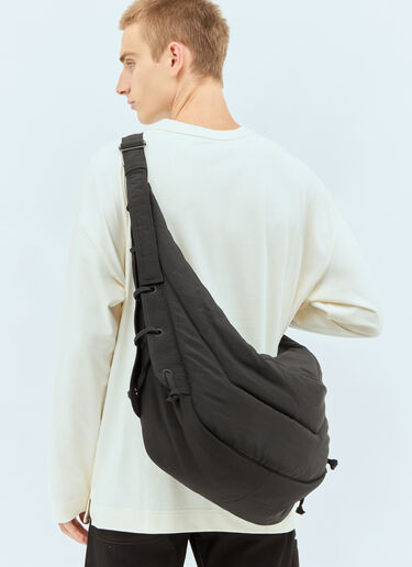 Lemaire Large Soft Game Shoulder Bag Black lem0158017