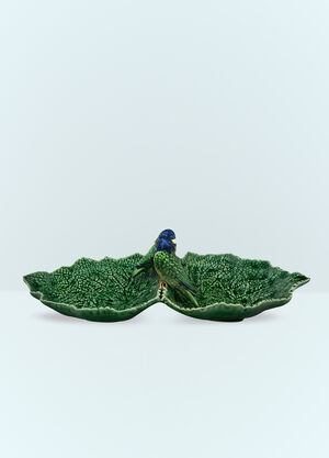 Bordallo Pinheiro Cinerária Double Leaf Bowl Green wps0691190