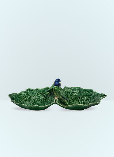 Bordallo Pinheiro Cinerária Double Leaf Bowl Green wps0691190