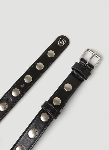 Gucci Studded Belt Black guc0251020