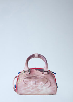 Diesel 1DR Dome Small Bowling Handbag Pink dsl0263036