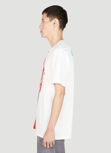 Gucci 바이컬러 T-셔츠 레드 guc0152082