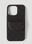 Bottega Veneta iPhone 13 Pro and AirPods Phone Case Black bov0149072