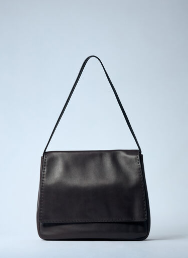 The Row Nuance Hobo Shoulder Bag Brown row0259022