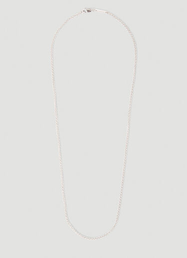 Tom Wood Spike Chain Necklace Silver tmw0349027