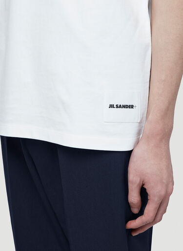 Jil Sander Pack-Of-Three T-Shirts White jil0142018