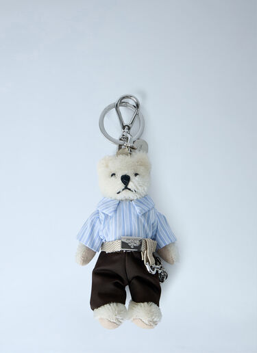 Teddy Bear Keyring Prada Teddy Bear Keyring White pra0164045