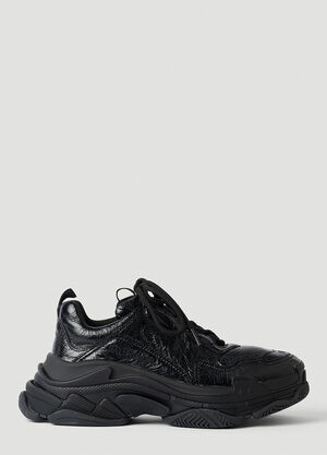 Balenciaga Triple S Mold Sneakers Black bal0254037