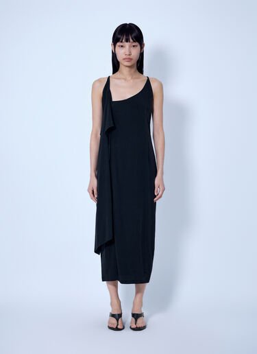 Yohji Yamamoto Strap Slim Fit Dress Black yoy0263017