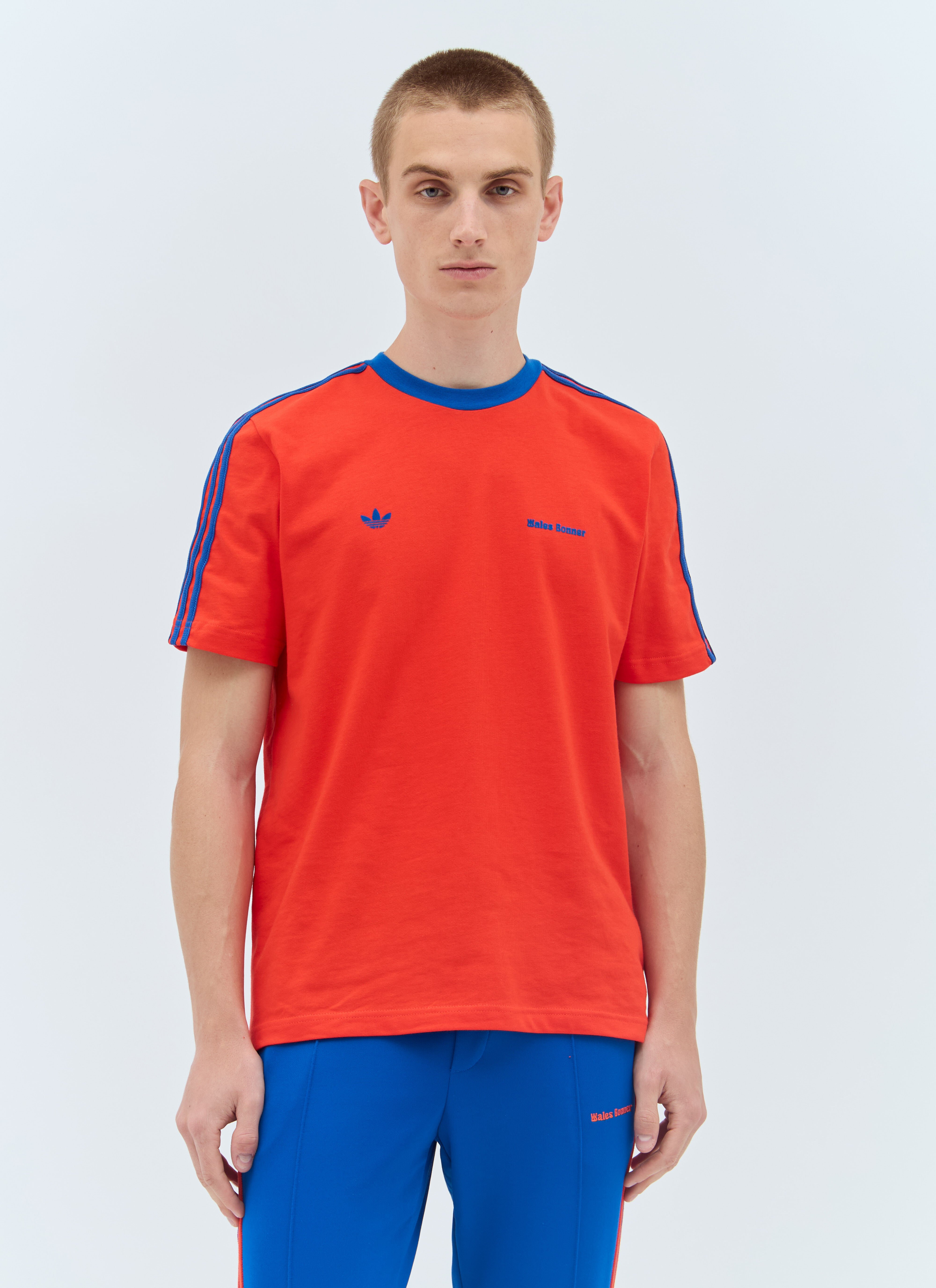 Adidas by Wales Bonner Logo Embroidery T shirt T shirts Red Xl