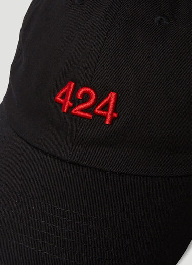 424 Logo Baseball Cap Black ftf0150011