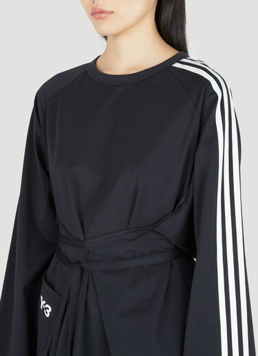 Y-3 Sail Closure T-Shirt Black yyy0254002
