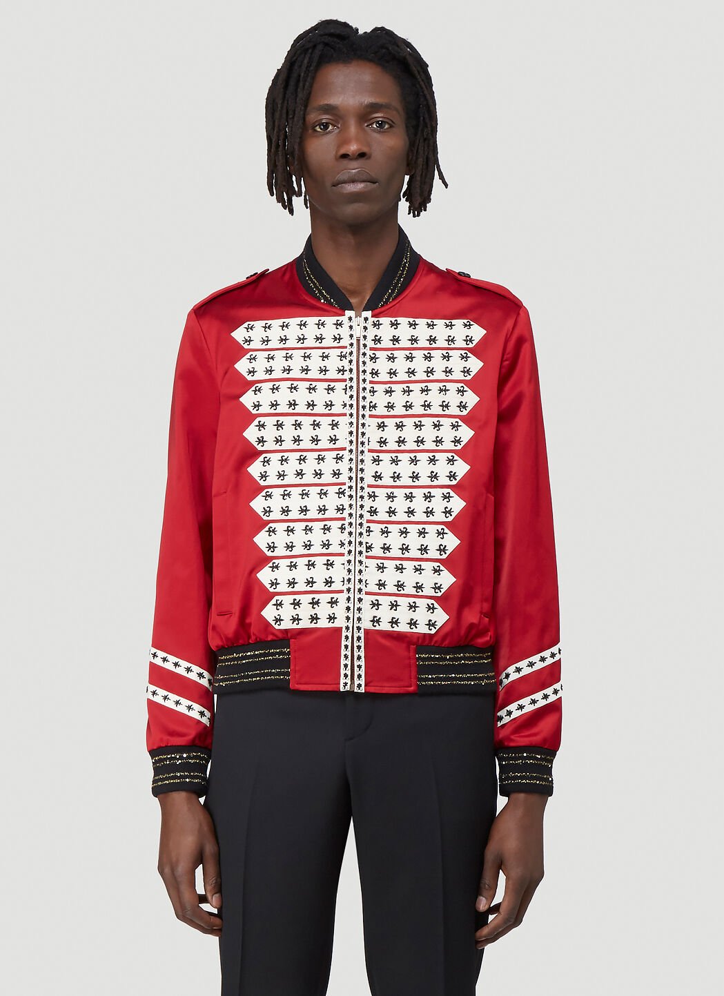Saint laurent officer jacket clearance