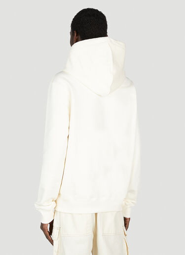 Lanvin Curb 刺绣饰带连帽运动衫 白色 lnv0152005