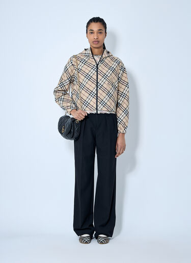 Burberry 格纹夹克 米色 bur0259007