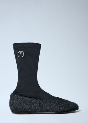 Kiko Kostadinov Promxima Low Ballerina Flats Black kko0262013