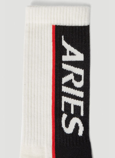 Aries Credit Card Socks Cream ari0152019