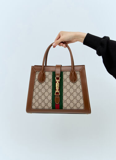 Gucci Jackie 1961 中号托特包 棕色 guc0257122