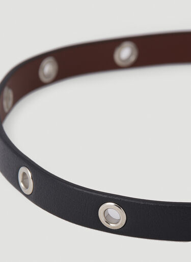 Alexander McQueen Double Wrap Bracelet Black amq0152039
