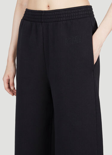 MM6 Maison Margiela Oversized Track  Pants Black mmm0253015