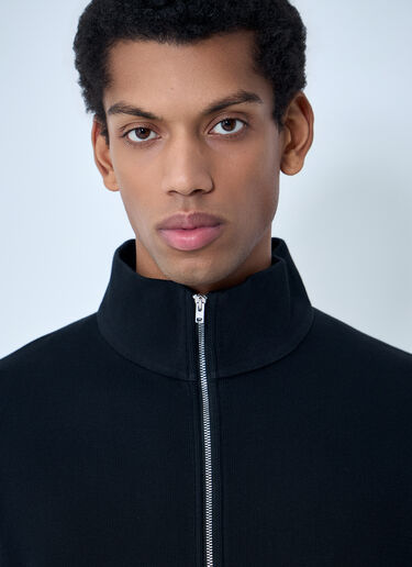 Our Legacy High-Neck Zip-Up Jacket Black our0164001