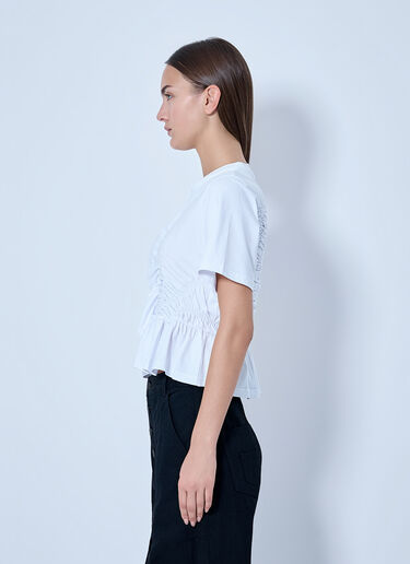 LN-CC® - Cecilie Bahnsen: Cbace T-Shirt - White Cecilie Bahnsen Cbace T-Shirt White cec0266002