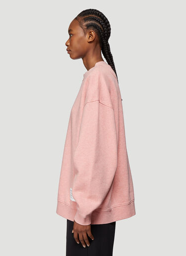 Acne Studios Wash Label Sweatshirt Pink acn0236022