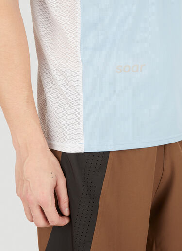 SOAR Half Zip Track Top Light Blue soa0150013
