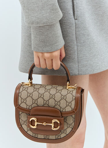 Gucci Horsebit 1955 迷你手提包 棕色 guc0257137