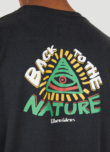 Liberaiders Back to the Nature T-Shirt Black lib0148007