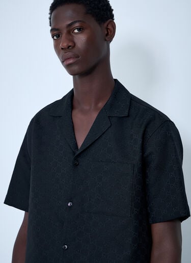 GG Canvas Shirt Gucci GG Canvas Shirt Black guc0161008