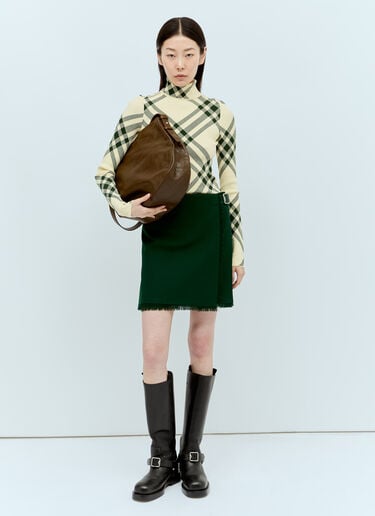 Burberry Medium Knight Shoulder Bag Brown bur0255087