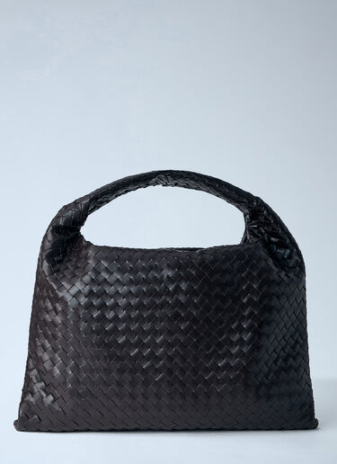 LN-CC® - Bottega Veneta: Large Hop Shoulder Bag - Brown Bottega Veneta Large Hop Shoulder Bag Brown bov0254046