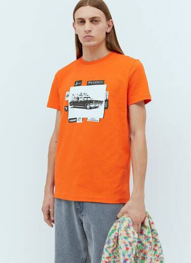 A.P.C. x JWA Job T-Shirt Orange apc0154006