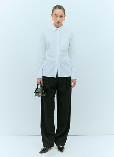 Jacquemus La Chemise De Costume Shirt White jac0256021