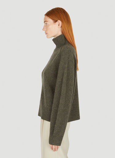 High Neck Sweater Acne Studios High Neck Sweater Khaki acn0250016