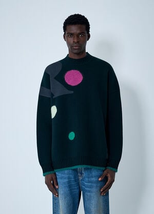 Lacoste Jacquard Knit Sweater Black lac0162014