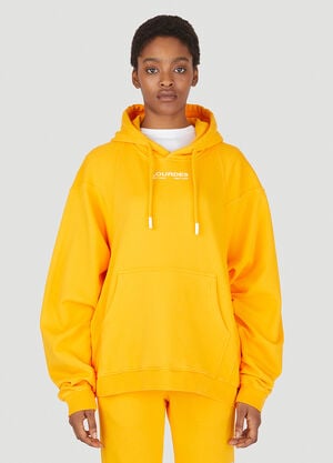 Lourdes Logo Hooded Sweatshirt Orange lou0346002