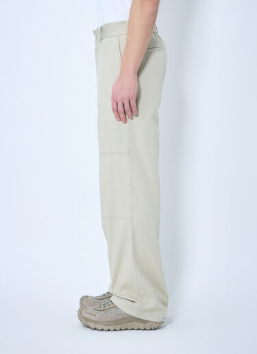 Moncler Twill Pants Beige mon0159015