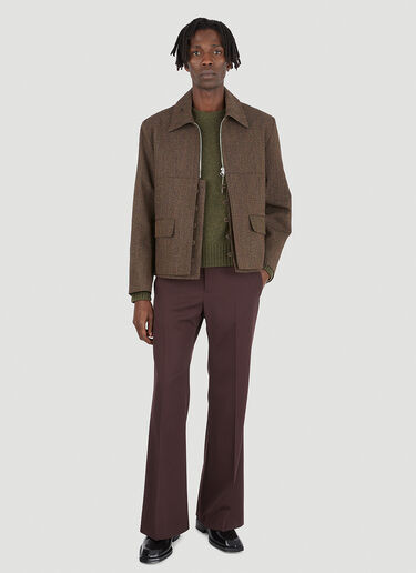 Namacheko Medallion Zip Jacket Brown nac0146006