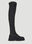 GANNI Retro Sock Boots Black gan0251042