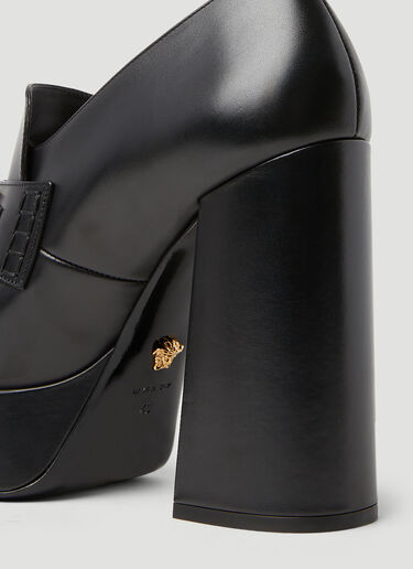Versace Aevitas Platform Heels Black vrs0253027