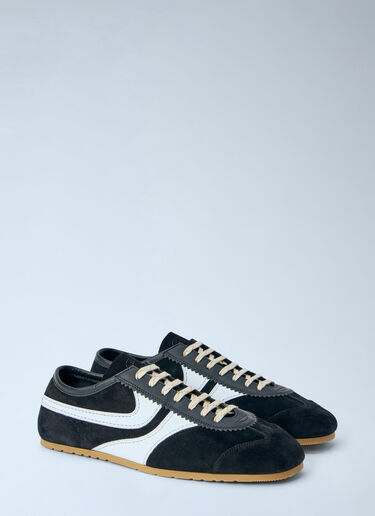 Dries Van Noten Suede Panel Sneakers Black dvn0265028
