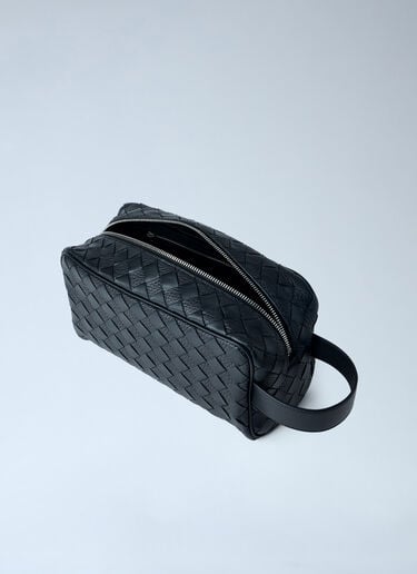 Bottega Veneta Intrecciato Travel Pouch Black bov0163007