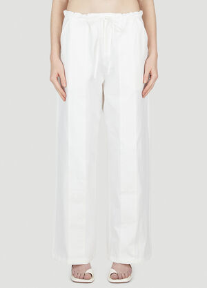 Christopher Esber Panelled Pants White chr0252007